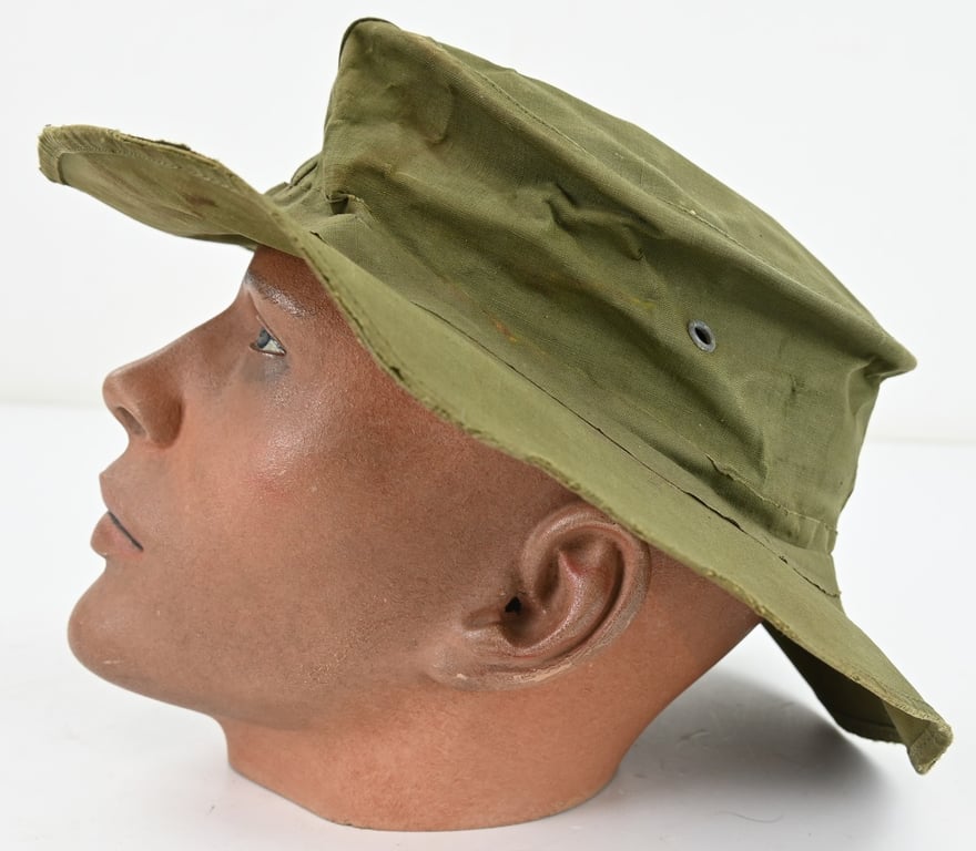 US WW2 Daisy Mae HBT Hat 1943 290th Infantry Regiment