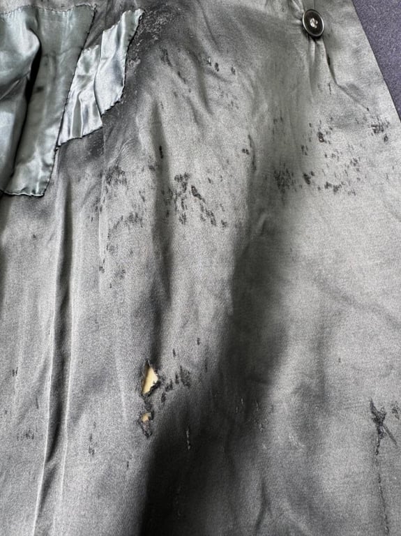 Kriegsmarine Officers Greatcoat With Insignia Maker Marked