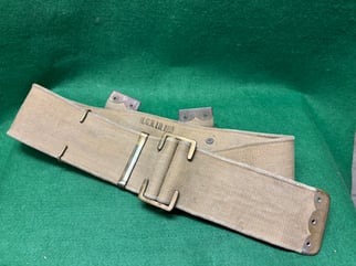 1908 Pattern Web Equipment Waistbelt dated 1916