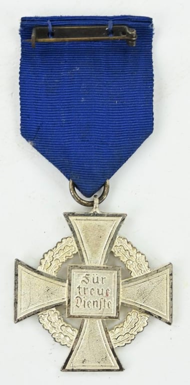 German 25 Years Faithful Service Medal in box
