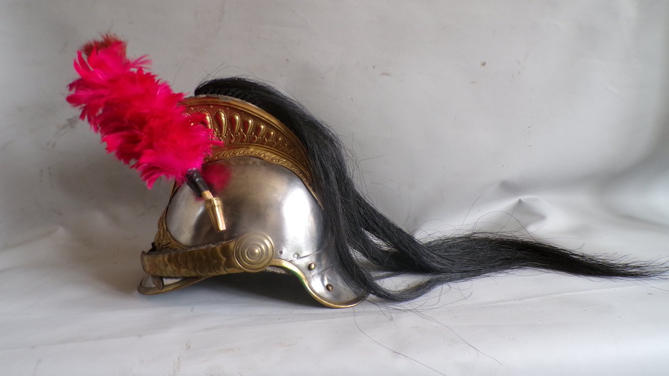 French M1874 Matching Cuirasse and Helmet