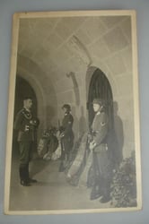 German Picture AH memorial wreath