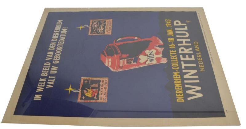 German Dutch 'Winterhulp' Poster