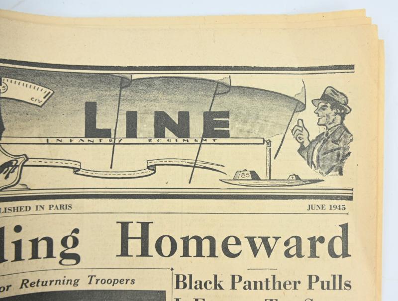 US WW2 82nd Airborne Division 505th PIR Newspaper 'Static Line'