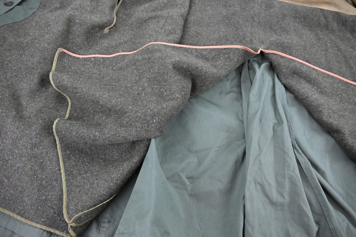 US WW2  Cotton Trench Coat w/Wool Liner  94th Infantry Division