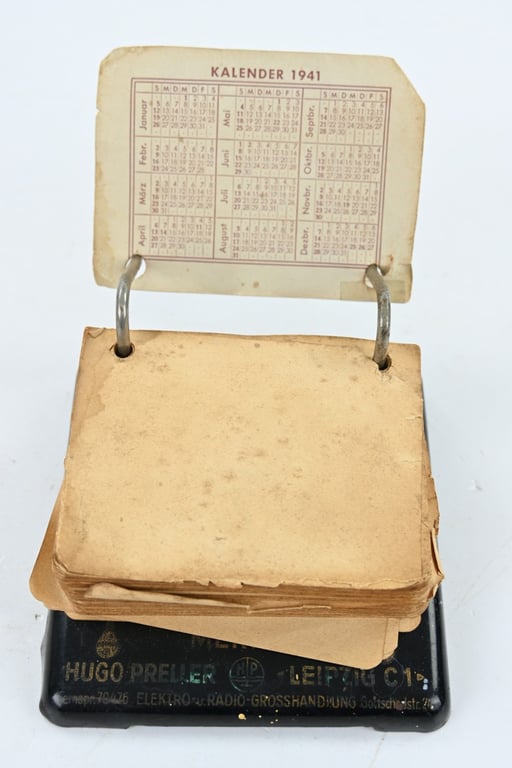 German Third Reich Desk Kalender 1941