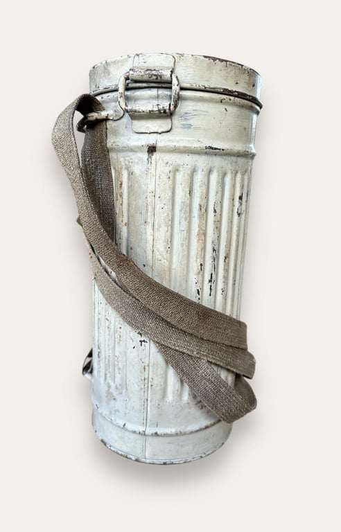 Kriegsmarine Gasmask Canister with straps
