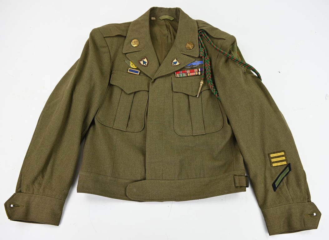 US WW2 1st Infantry Division Ike Jacket