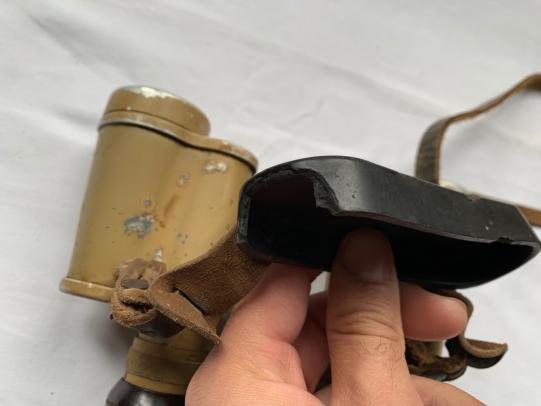 German WW2 Tan 6x30 Binoculars