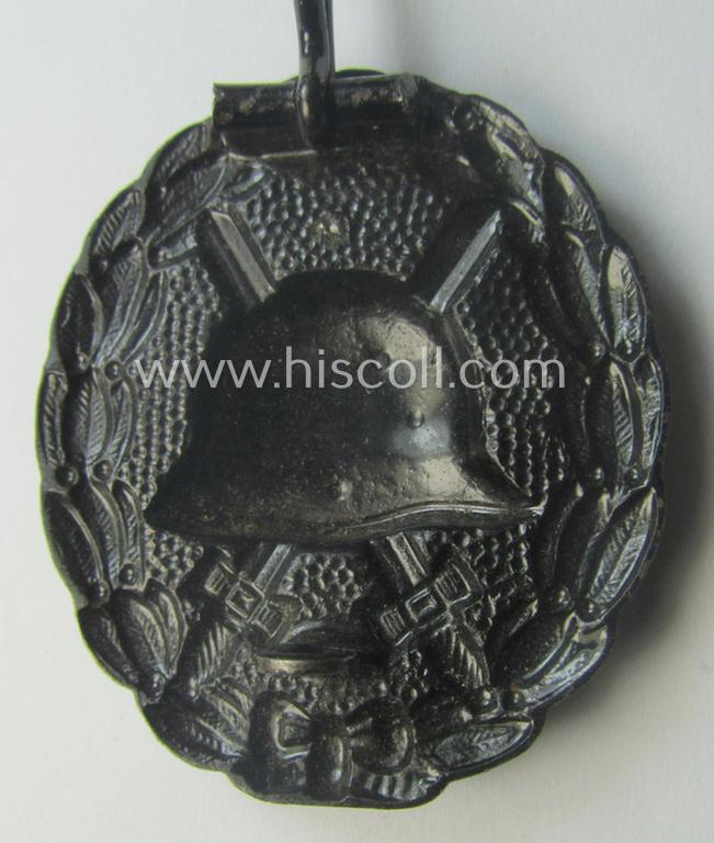 WWI-pattern black-class wound-badge (ie.: 'Verwundeten Abz. in Schwarz')