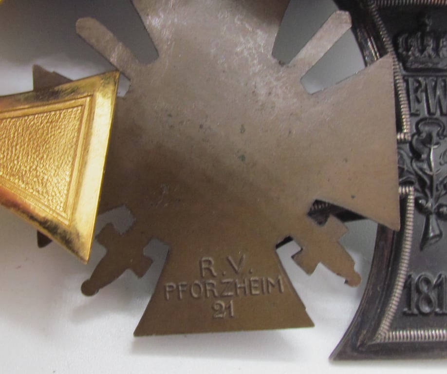 Three pieced Medal Bar  ( Police related )