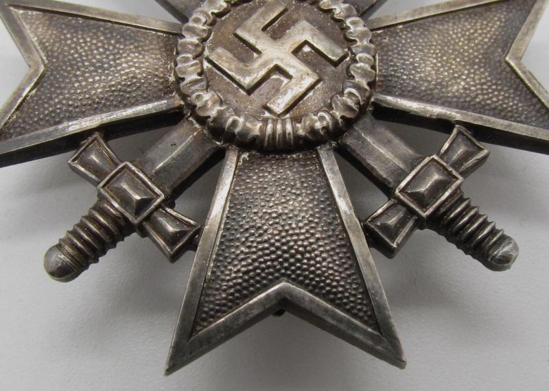 War Merit cross (KVK) first class “1” in Case