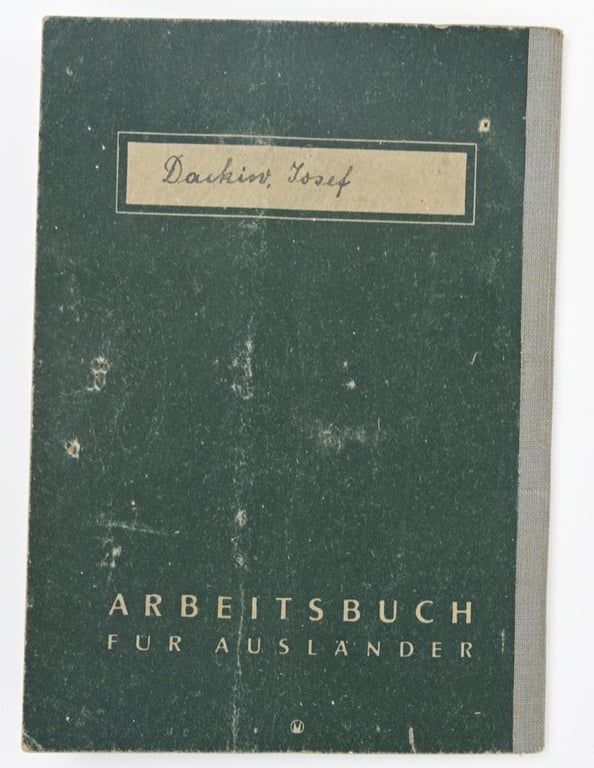 German Third Reich Foreign Workerspass