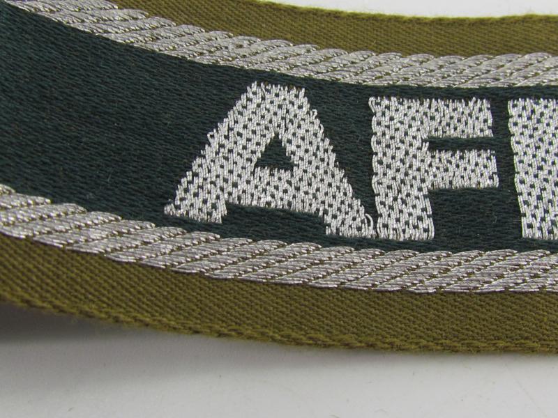 Wehrmacht Afrikakorps cufftitle...Mint