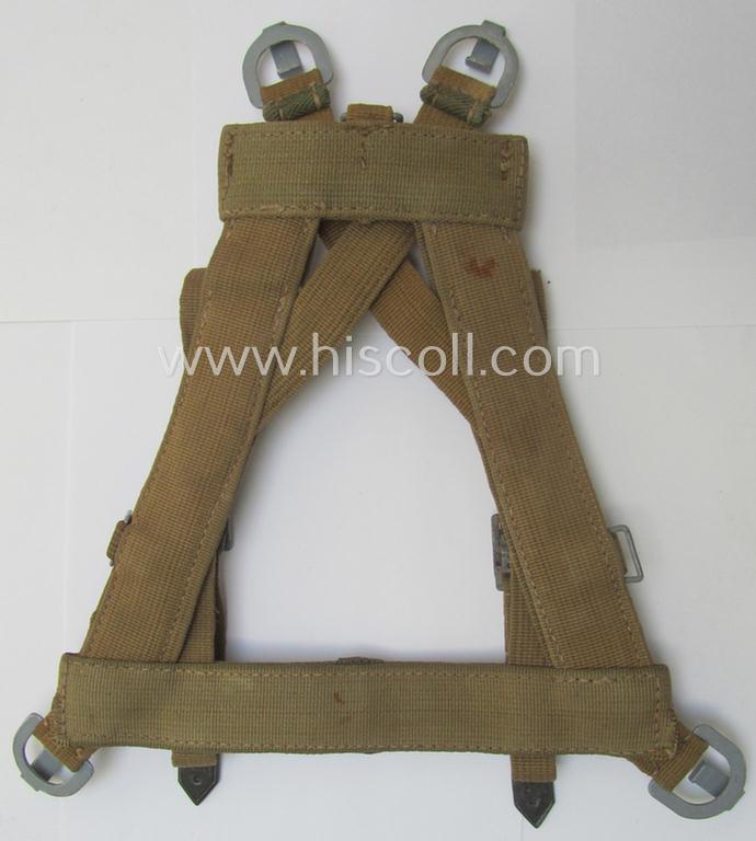 Early- (ie. mid-war-) period, 'all-linnen'-based specific 'tropical-issue'-pattern WH 'A-Rahmen' (ie. 'Gefechts- or 'Sturmgepäck')