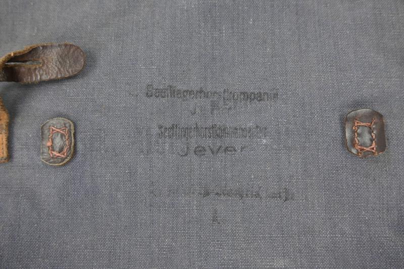 German LW M31 Breadbag 'Fliegerhorst Jever'