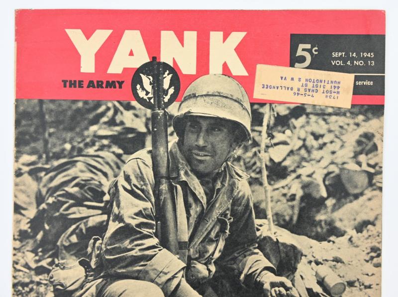 US WW2 Yank Magazine 14 September 1945