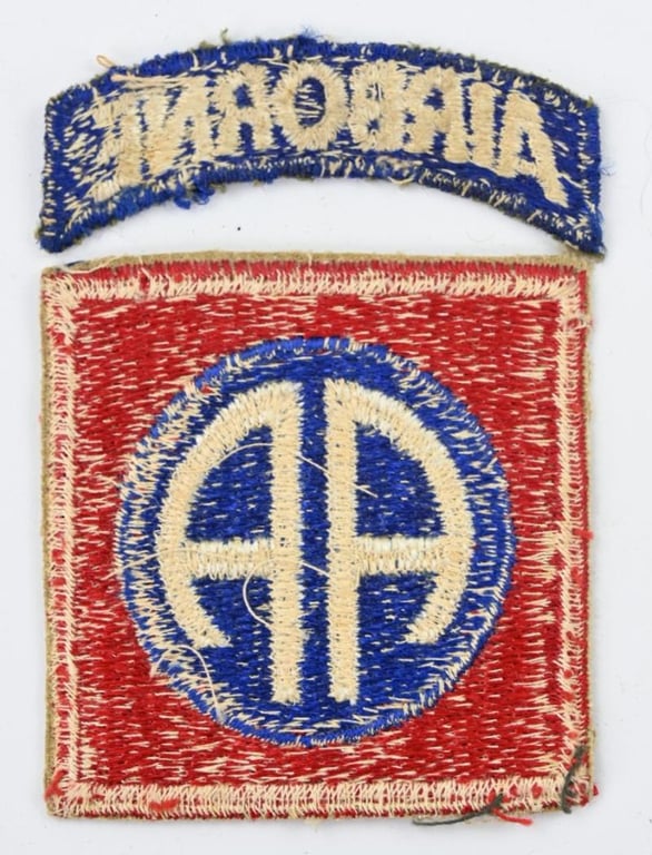 US WW2 82nd AB/ 456th GFAB Grouping
