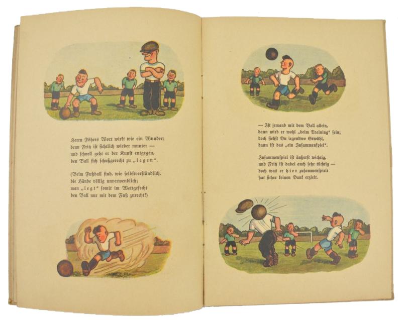 German Book 'Fritz Knullepuff, der Fußballspieler'