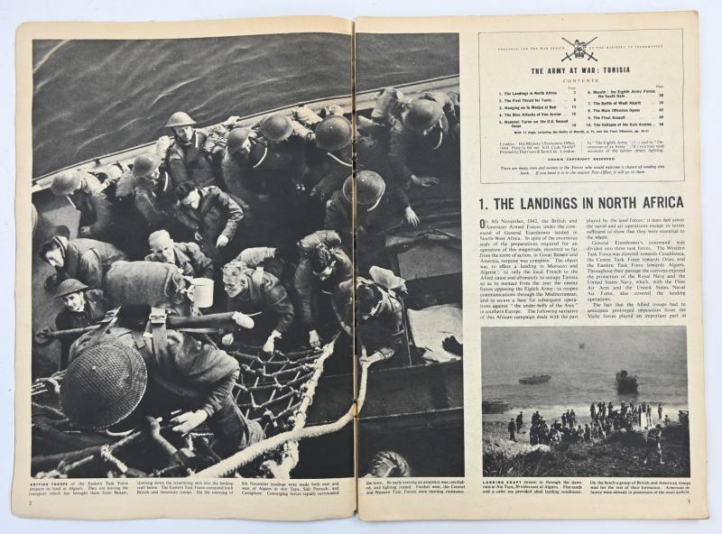 British WW2 Magazine 'Tunisia'