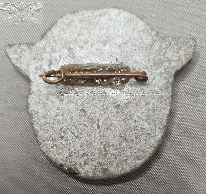 Landwacht Auxiliary Police Solid Backed Badge