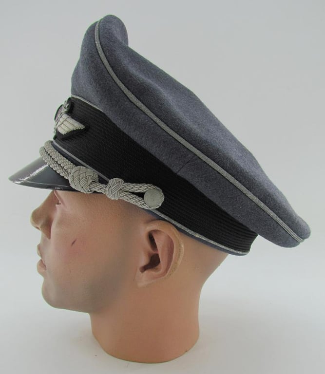 Luftwaffe Officer Visor cap ‘Schirmmütze’ by Erel ( Rare )