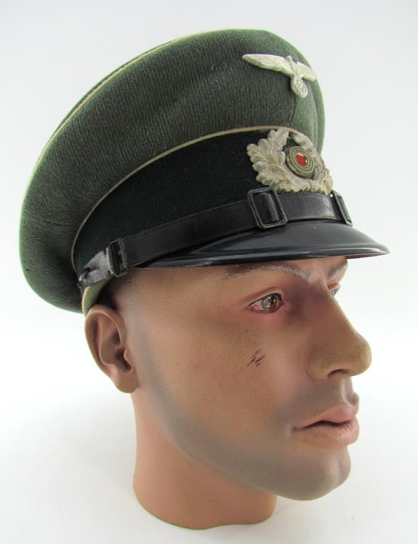 Wehrmacht EM/NCO Visor Cap (Heer Infantry) – 1937