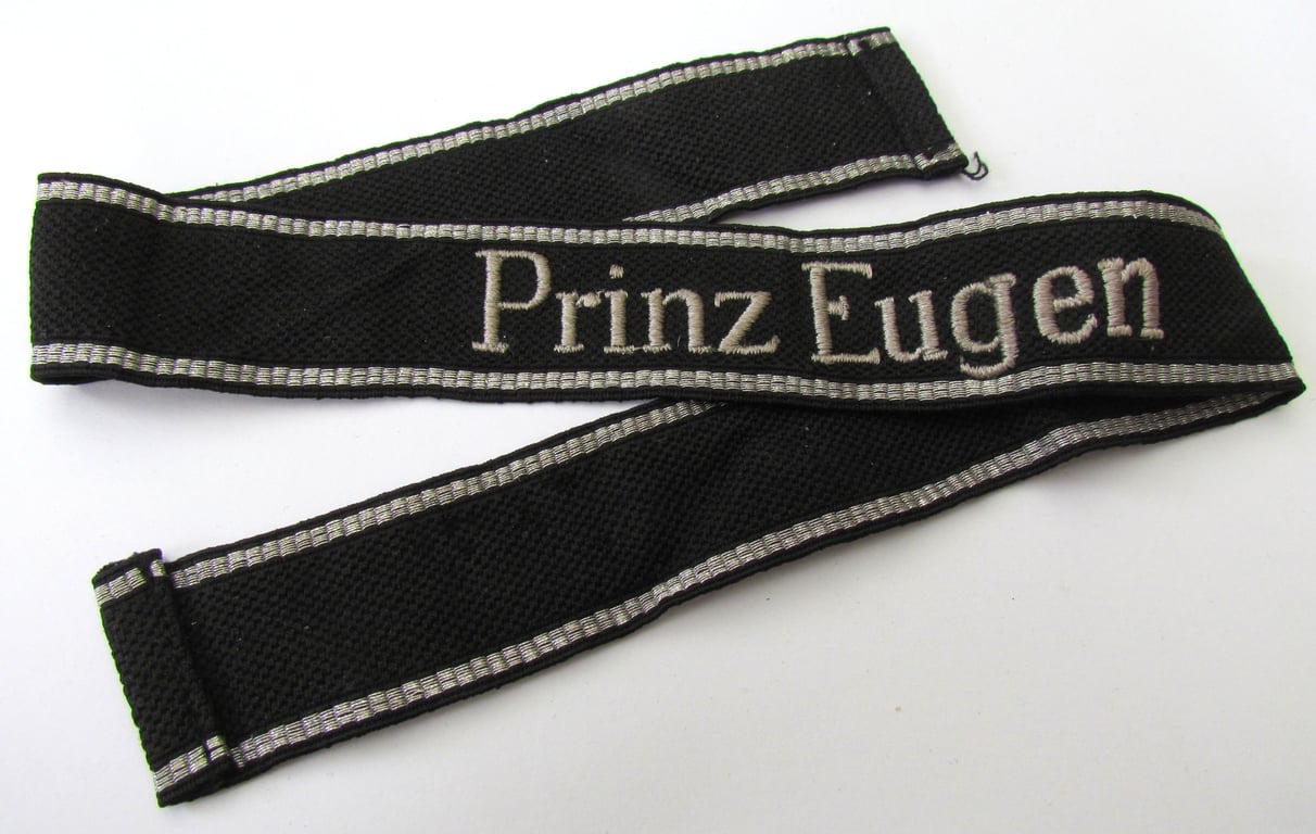 Waffen-SS Prinz Eugen EM/NCO RZM Cufftitle