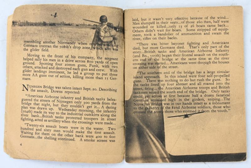 US WW2 82nd Airborne Division Booklet