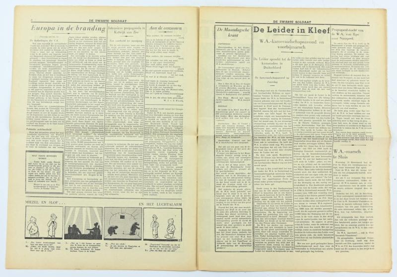 Dutch SS Magazine 'De Zwarte Soldaat' 1941