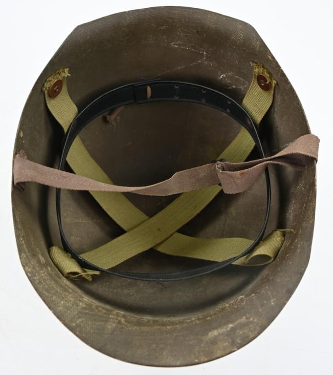 US WW2 Factory Reject Low Pressure Liner / Kids Toy Helmet