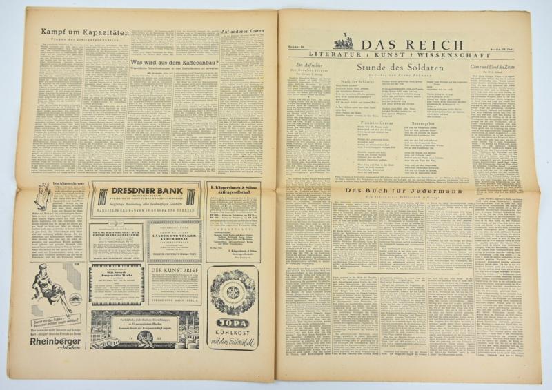 German Newspaper “Das Reich” June 1944