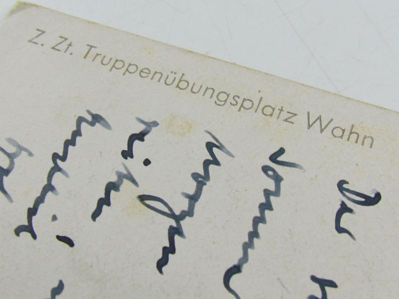 Postcard : greetings from the military training area Wahn