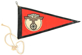 German NSKK Car Pennant