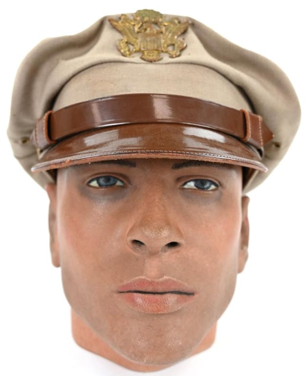 US WW2 Officer's Crusher Visor Cap