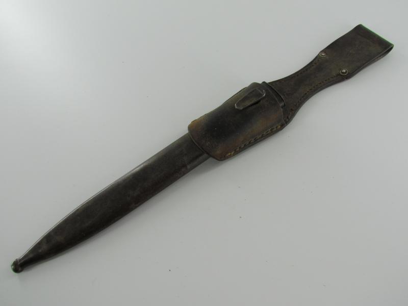 K98 Bayonet (Seitengewehr)SG 84/98 With Frog