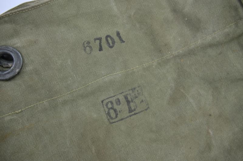 US WW2 Named Kit-Bag 2nd Armoured Division
