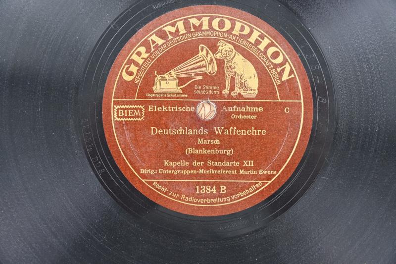 German Third Reich Era Music Record 'SA Standarte'