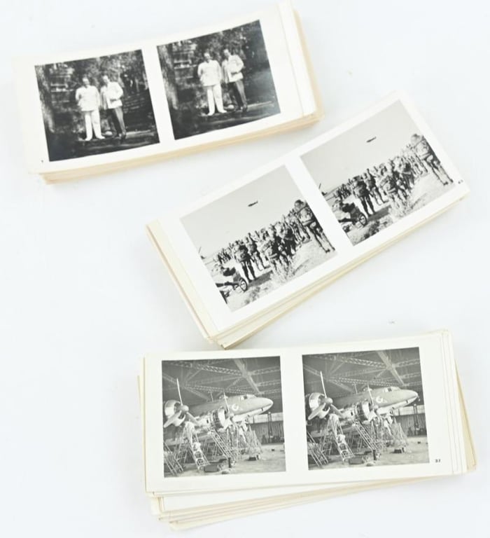 German Third Reich Era Raumbild 3D pictures