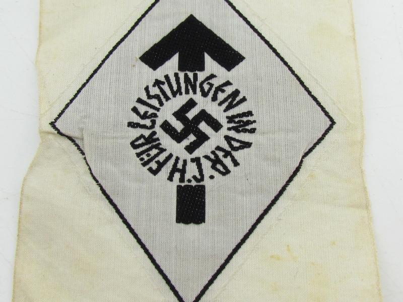 HJ Proficiency Badge in Black - Cloth Version