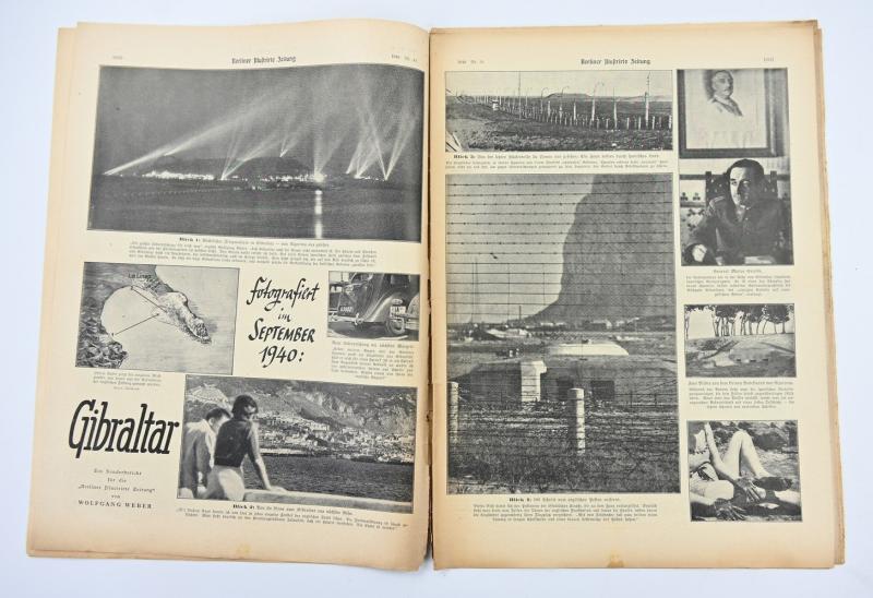 German Berliner Illustrierte Zeitung Newspaper 1940