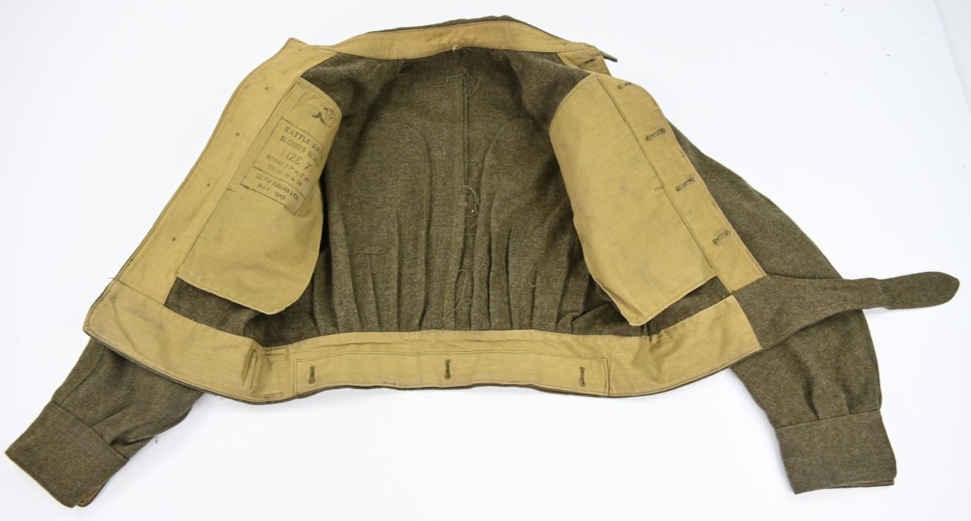 Canadian WW2 Battle Dress RCASC