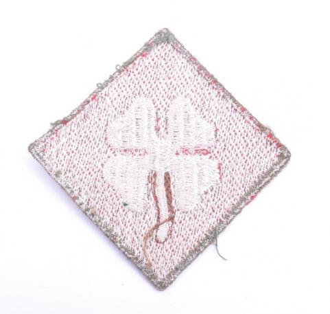 US WW2 4th Army Shoulder Patch