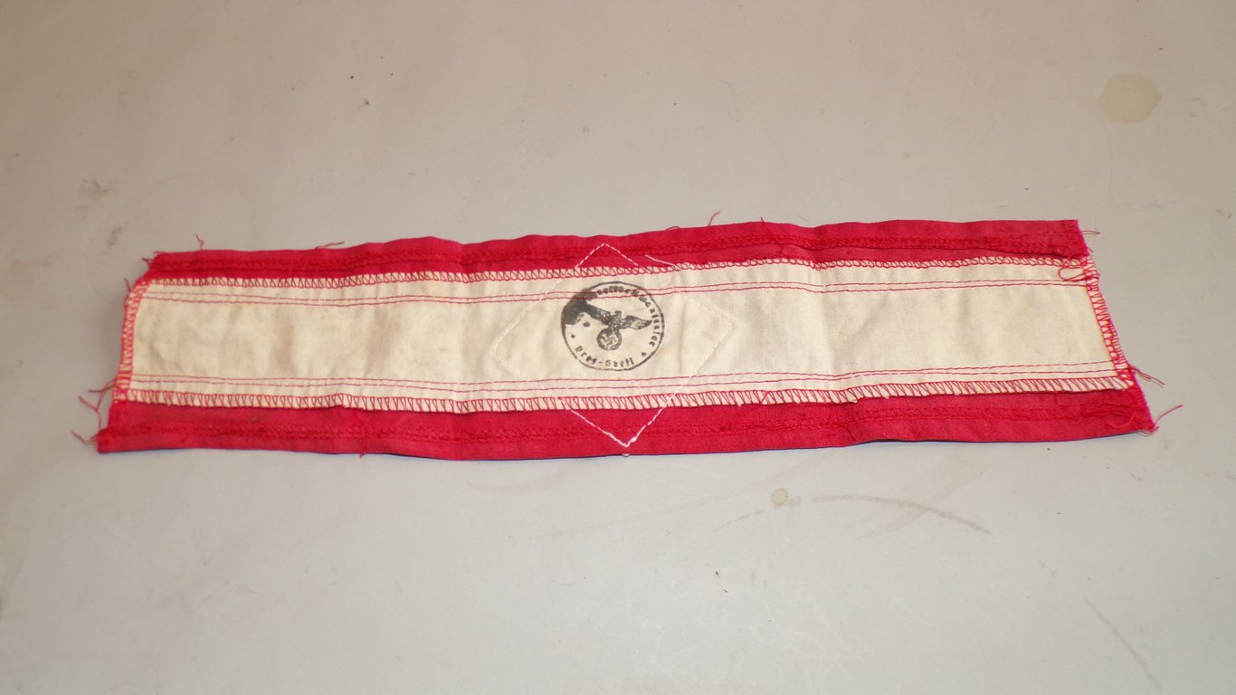 (HJ) Multi-Piece Cotton Armband - 'Prag-Gbell'