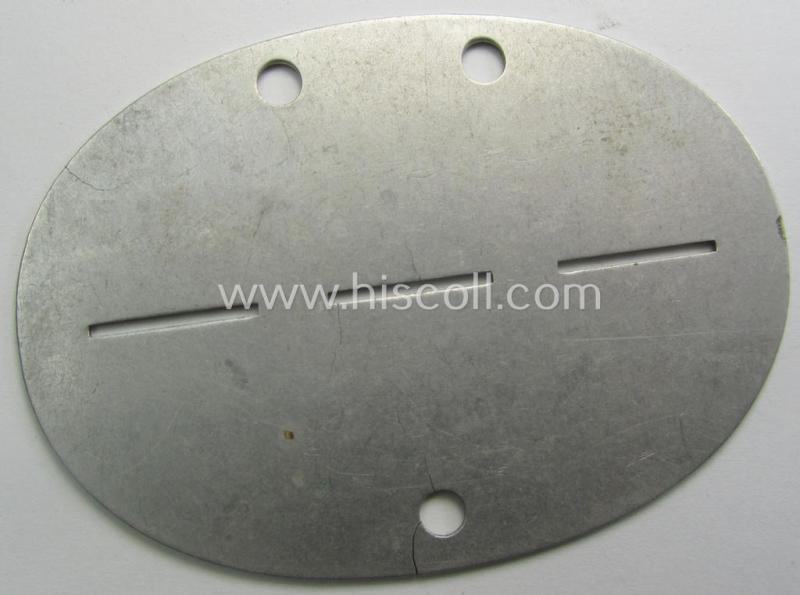 WH (Heeres) ie. 'Bäckerei'-related ID-disc: 'Bäck.Kp.e(mot) 176'