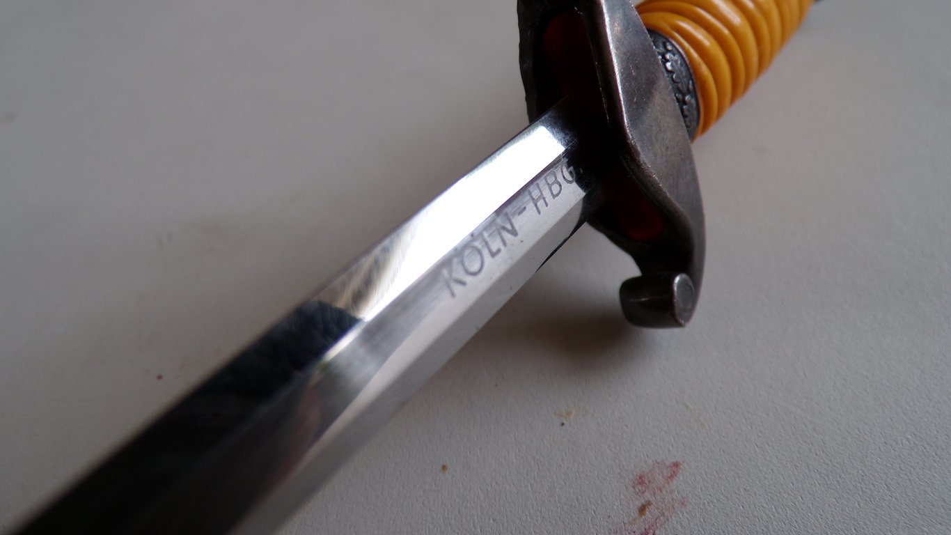 1/2 size Heer Minature Dagger