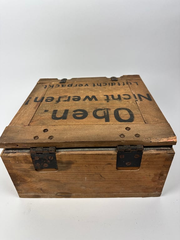 Wooden Ammo Box