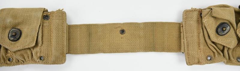 US WW2 M1 Garand Ammo Belt British Made