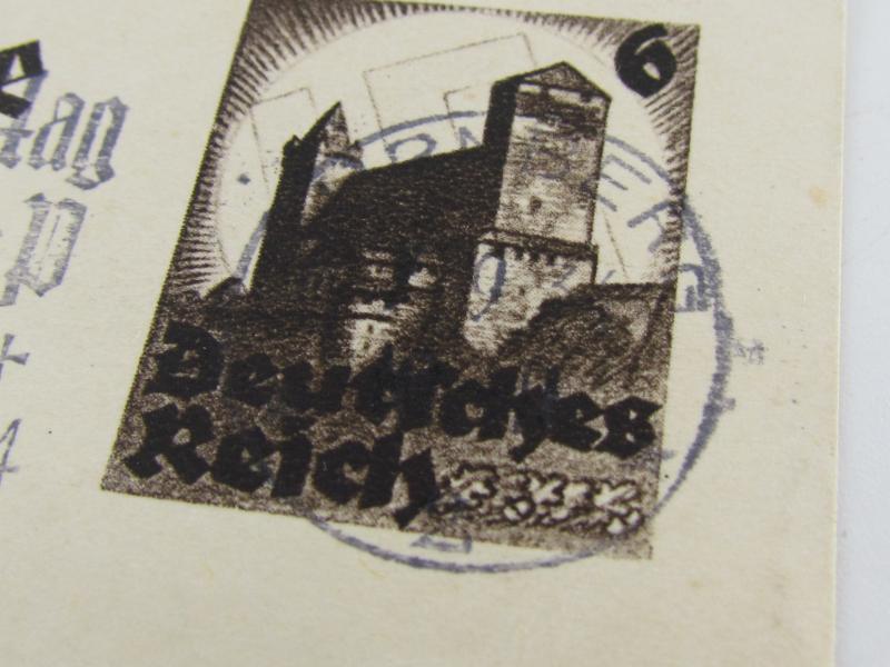 Postcard. Reichsparteitag Nürnberg 1934