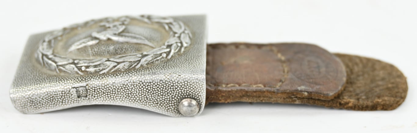 German LW Crank Catch Beltbuckle with Tab 1937